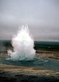 25 July 1972 Geysir in Iceland