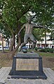 Statue of Lefter Küçükandonyadis, Kadıköy, Istanbul.