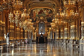 Grand foyer of Opéra Garnier