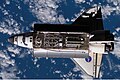 Atlantis approaches ISS