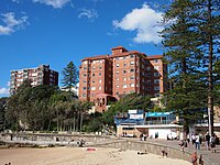 The southern end of Manly Beach