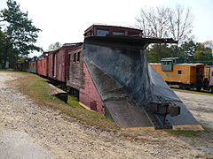 Bangor and Aroostook Railroad snowplow