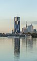 Donaucity Vienna, DC-Tower 1, seen from Donaumarina