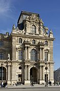 Pavillon Turgot, Palais du Louvre, exterior