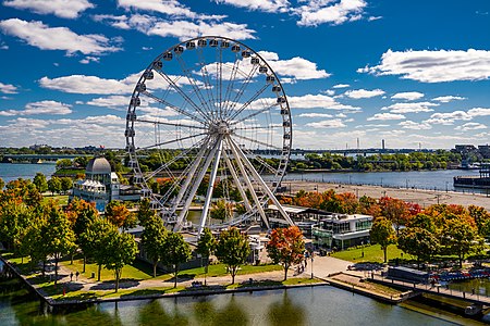 "The_Montreal_Observation_Wheel.jpg" by User:Maksimsokolov