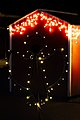 Angel figure on a closed Christmas market in Skagen, Denmark (2019)