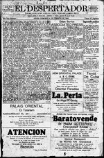 Thumbnail for File:El Despertador (Año uno, 1934-1935) - Aruba (IA BNADIGDESPERTADOR19341935).pdf