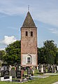 Joure. Kerktoren van Westermeer.