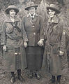 1912 - Juliette Gordon Low of Savannah, Georgia founds the Girl Guides, which later became the Girl Scouts of the USA