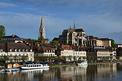 Eglise de l'abbaye St Germain à Auxerre