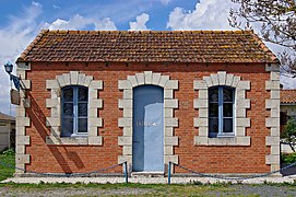 Museum of postcards, Mortagne-sur-Gironde, France, facade