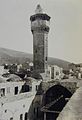 Minaret and entrance of the 10th-century great mosque, 1908