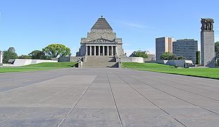 Melbourne Shrine (North Perspective)