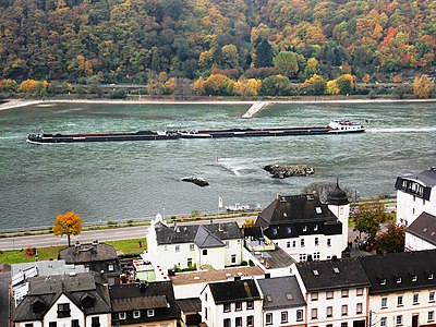 Großer und kleiner Leisten bei Assmanshausen km 533