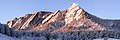 1 Flatirons Winter Sunrise edit 2 uploaded by AzaToth, nominated by Patriot8790