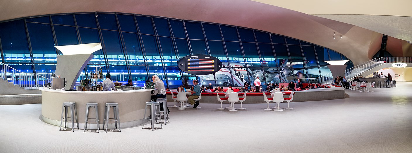 TWA Hotel lounge