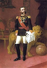 Retrato del rey Alfonso XII de España, de José Casado del Alisal. 1884.