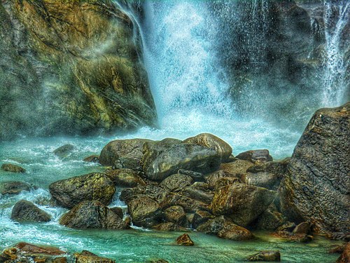 Alto Adige Italia Cascata di Parcines