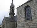 L'église paroissiale Saint-Gunthiern, vue partielle