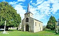 L'ancienne église Saint-Lunaire de Saint-Lormel dans les Côtes d'Armor.