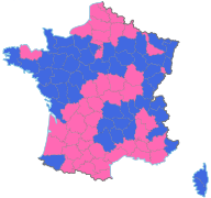 French presidential election result map second round 1974.svg