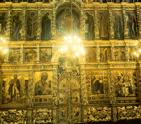 Iconostasis of church of Elias prophet, Yaroslavl