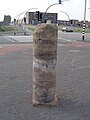 Copy of a Roman milestone, found in the new Wateringse Veld neighborhood.