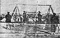 Armenians being hanged by German and Turkish guards.