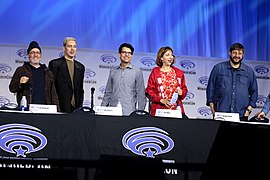 H. Jon Benjamin, John Roberts, Dan Mintz, Kristen Schaal, Eugene Mirman & Larry Murphy (51987755478).jpg