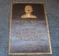 Billy Martin's plaque in in Monument Park at Yankee Stadium.