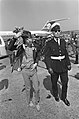 Mick Jagger arriving at Schiphol Airport for a Rolling Stones concert in The Hague, 1967