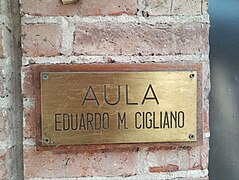 Aula Eduardo M. Cigliano en la Facultad de Ciencias Naturales y Museo (UNLP).jpg