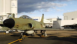 Chasseur d'attaque suédois SAAB J32 Lansen (1952