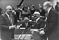 1986-04-21, Berlin, XI. SED-Parteitag, Gorbatschow, Honecker, Sindermann