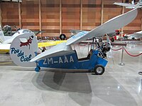 A Mignet HM-14 "Flying Flea" Pou du Ciel at MOTAT in Auckland