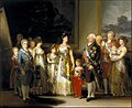 Charles IV of Spain and his family, painting by Francisco de Goya, 1800-1801