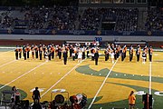 Commerce marching band