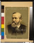 Thumbnail for File:Benjamin Harrison, head-and-shoulders portrait, facing slightly left LCCN2004681717.tif