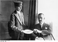 Berlin, Thomas Mann im Hotel Adlon in 1929