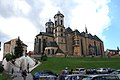 English: St. Nicolas Church with old domes Čeština: Kostel sv. Mikuláše se starými kupolemi věží