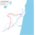 Chennai Metro Map