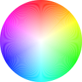 colorful color circle