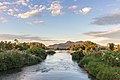 "Mekong_bank_seen_from_the_bridge_between_Don_Det_and_Don_Khon_Laos_at_sunrise_-_Western_view.jpg" by User:Basile Morin