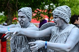 Weeping Angels, London MCM Comic Con 2015