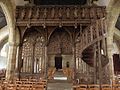 Le jubé de la chapelle Notre-Dame de Lambader, côté choeur 2