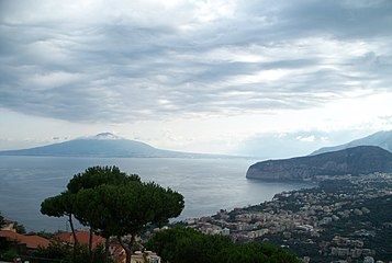 Sorrento and Vesuvio