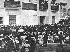 Dansa de les autoritats a Castellterçol - 1907.jpg