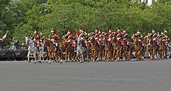 Garde Républicaine Cavalry fanfare