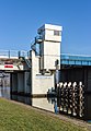 Verkeersbrug (basculebrug/liggerbrug) Detail.