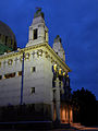 Otto-Wagner-Kirche zur Blauen Stunde